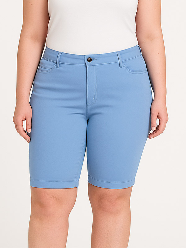 STEP - Plus Size Shorts fra Zhenzi