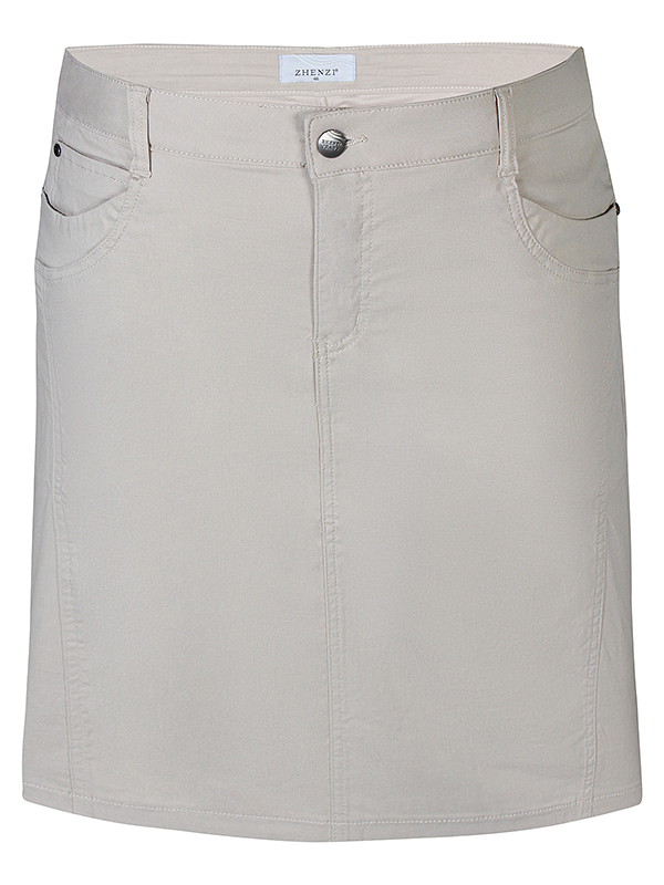 BOYER - Plus Size Skirt fra Zhenzi
