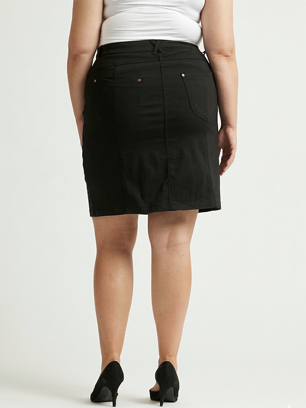 BOYER - Plus Size Skirt fra Zhenzi