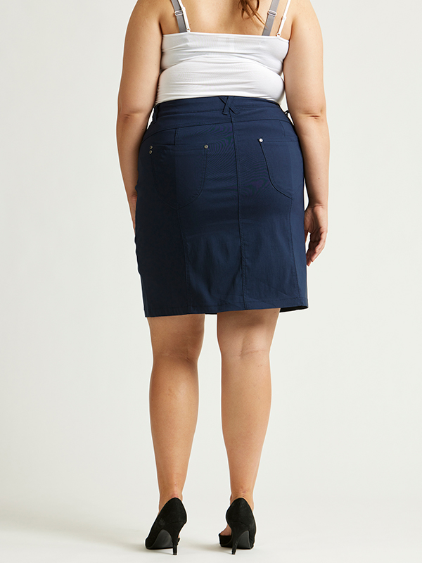 BOYER - Plus Size Skirt fra Zhenzi