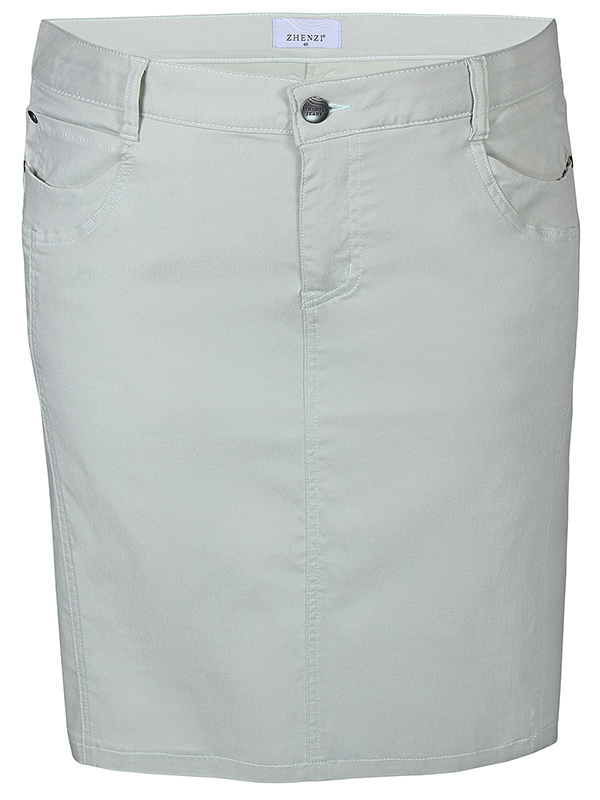 BOYER - Plus Size Skirt fra Zhenzi