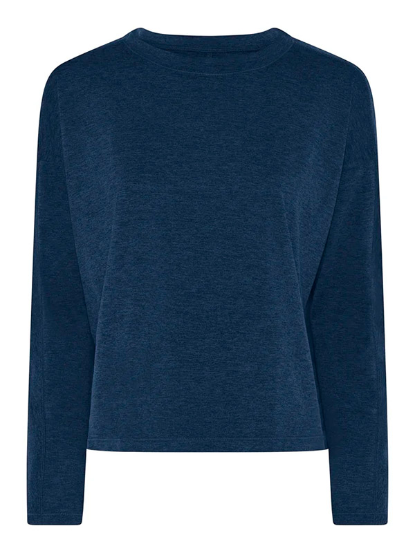 RESET LONG SLEEVE TEE - Plus Size Trainingsblouse fra Girlfriend Collective