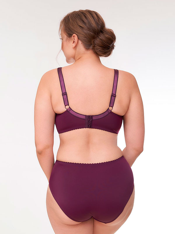 BEATE FULL LACE - Plus Size Bh met beugel fra Plaisir