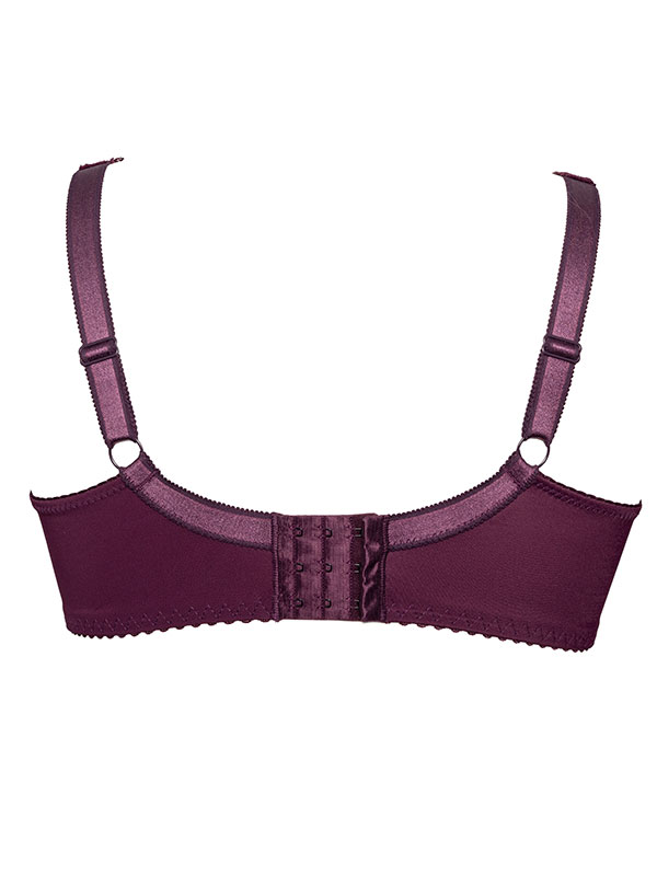 BEATE FULL LACE - Plus Size Bh met beugel fra Plaisir