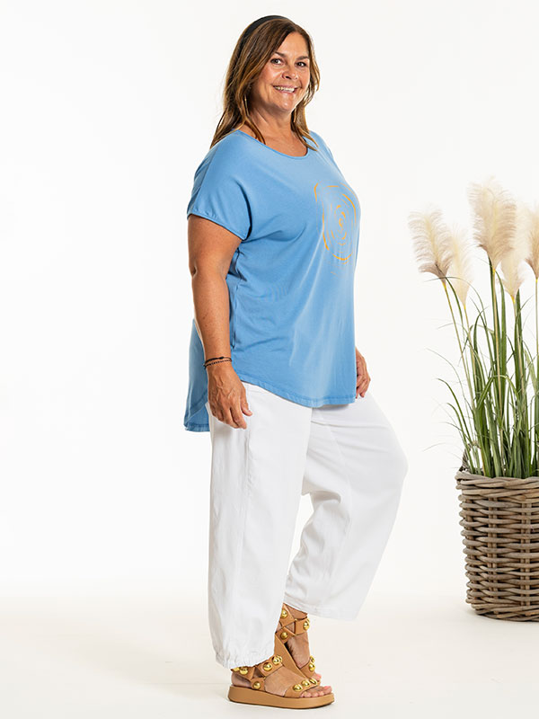 CLARA - Plus Size Broek fra Gozzip