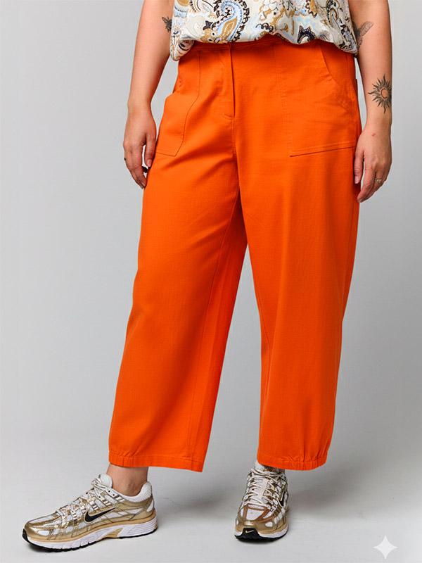 GCLARA - Plus Size Broek fra Gozzip