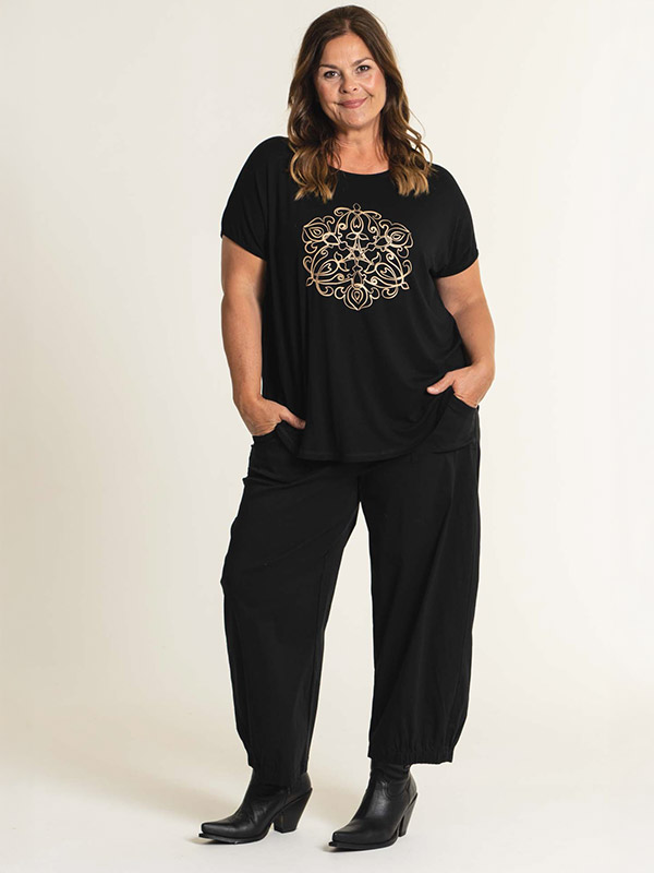 CLARA  - Plus Size Broek fra Gozzip