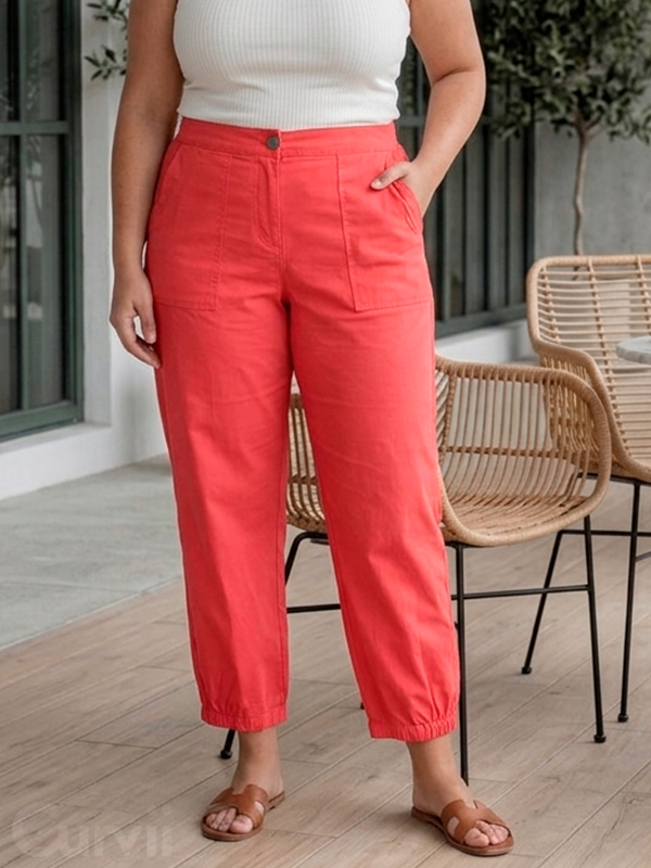 GCLARA - Plus Size Broek fra Gozzip