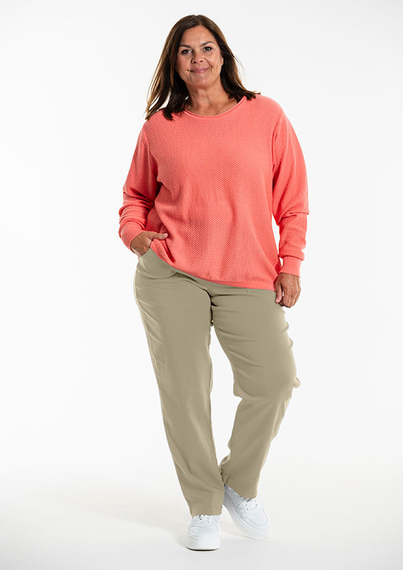 CLARA - Plus Size Broek fra Gozzip