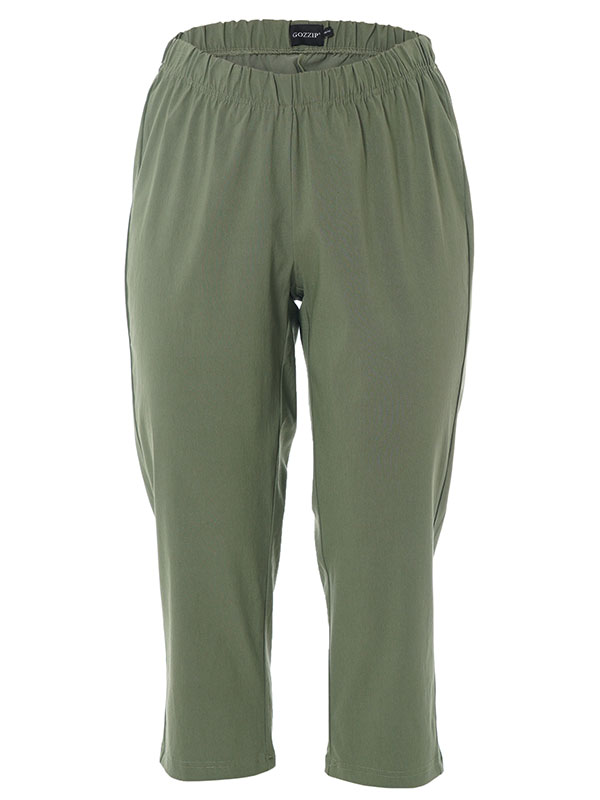 CLARA - Plus Size Broek fra Gozzip
