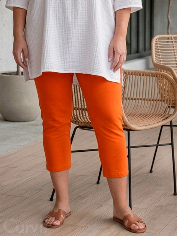 CLARA - Plus Size Legging fra Gozzip