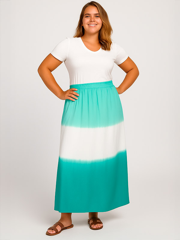 ADCAISA - Plus Size Skirt fra Adia