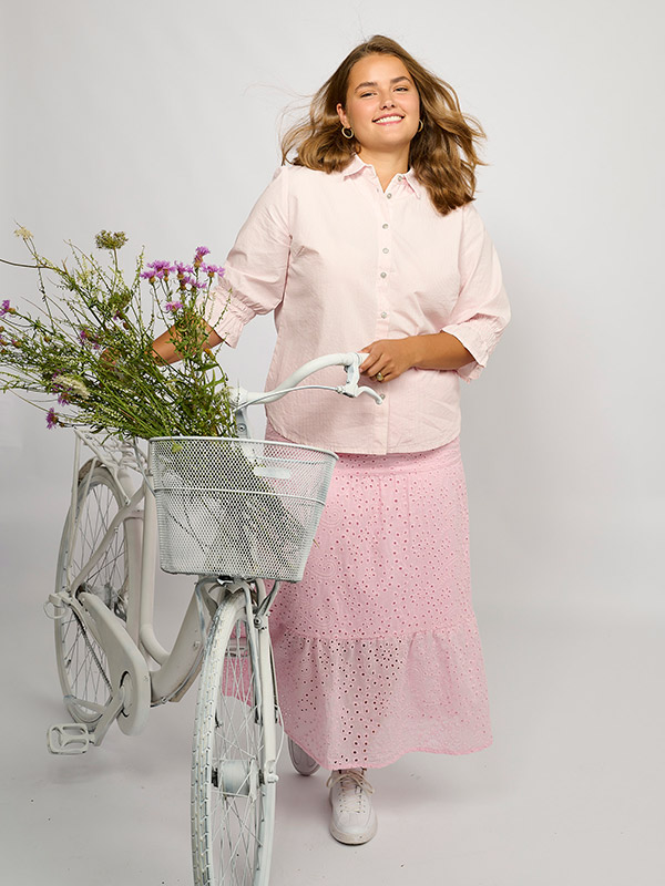 ADCHERI - Plus Size Overhemd fra Adia