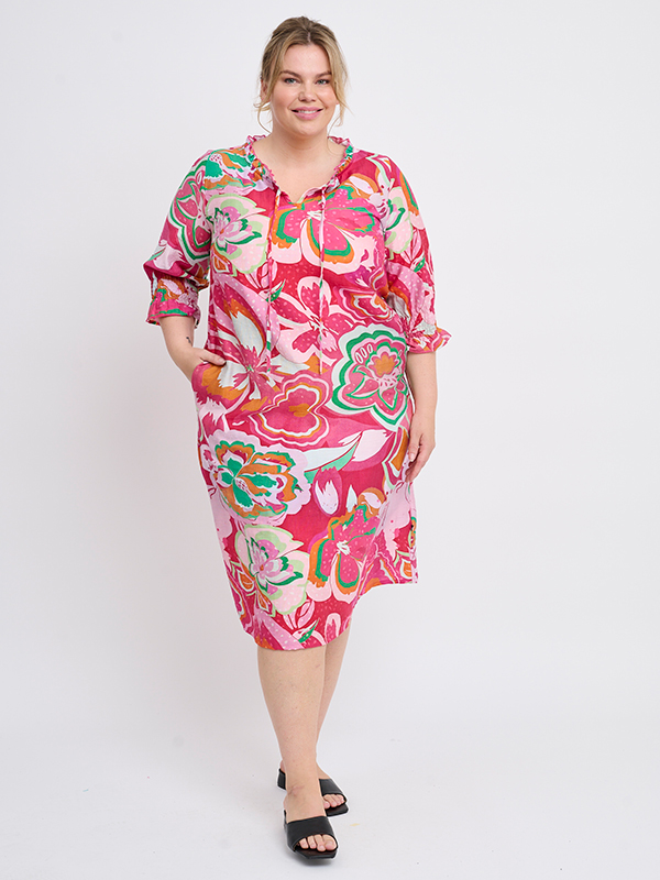 ADFAIDA - Plus Size Jurk fra Adia