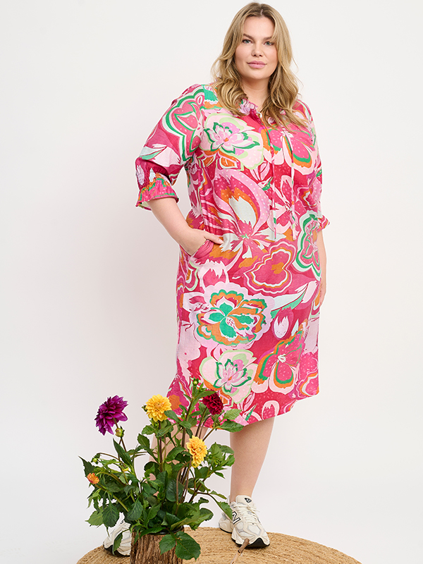 ADFAIDA - Plus Size Jurk fra Adia