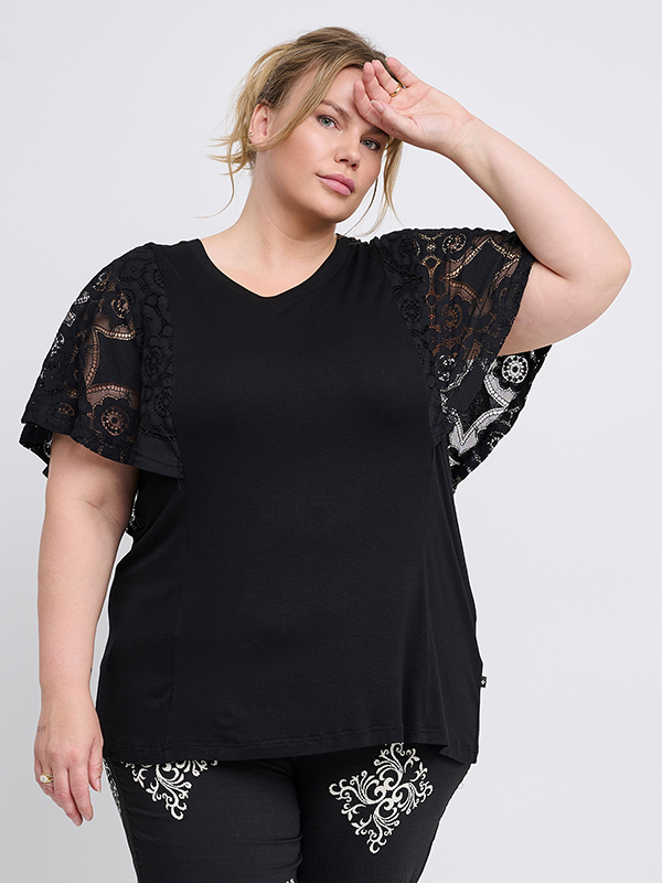 ADFELICIA - Plus Size Blouse fra Adia