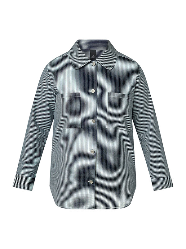 ADFENNA - Plus Size Overhemd fra Adia