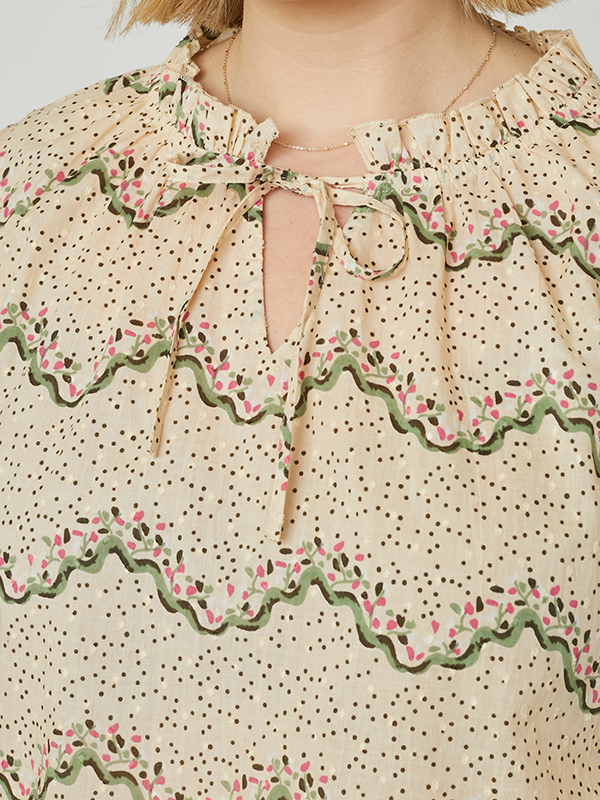 ADFINOLA - Plus Size Blouse fra Adia