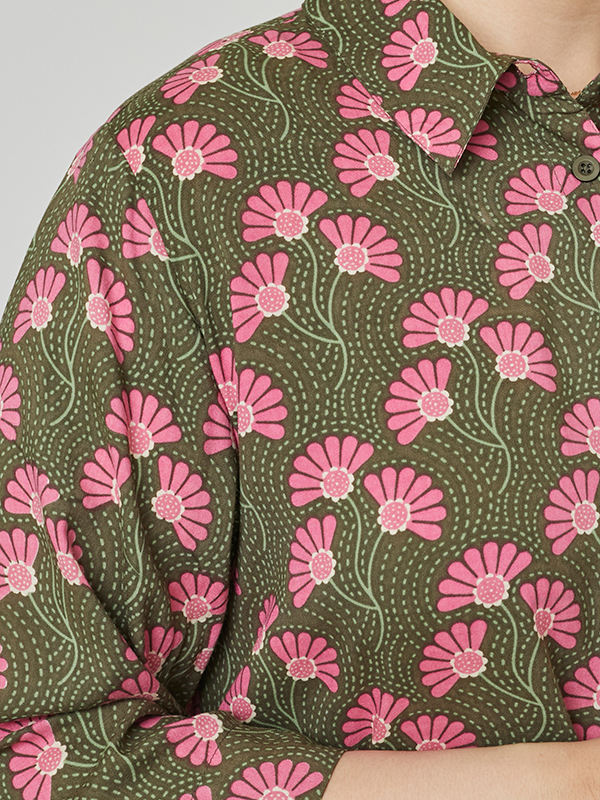 ADFLAVIA - Plus Size Overhemd fra Adia