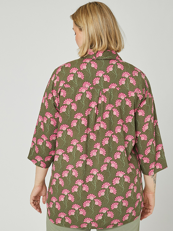 ADFLAVIA - Plus Size Overhemd fra Adia