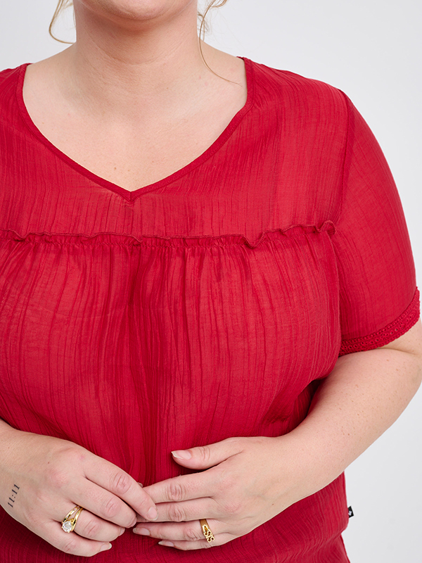 ADFLO - Plus Size Blouse fra Adia