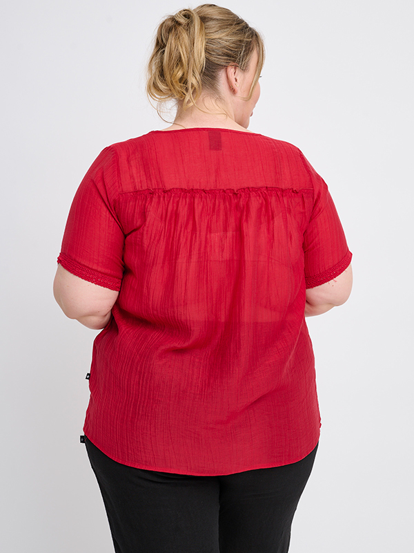 ADFLO - Plus Size Blouse fra Adia