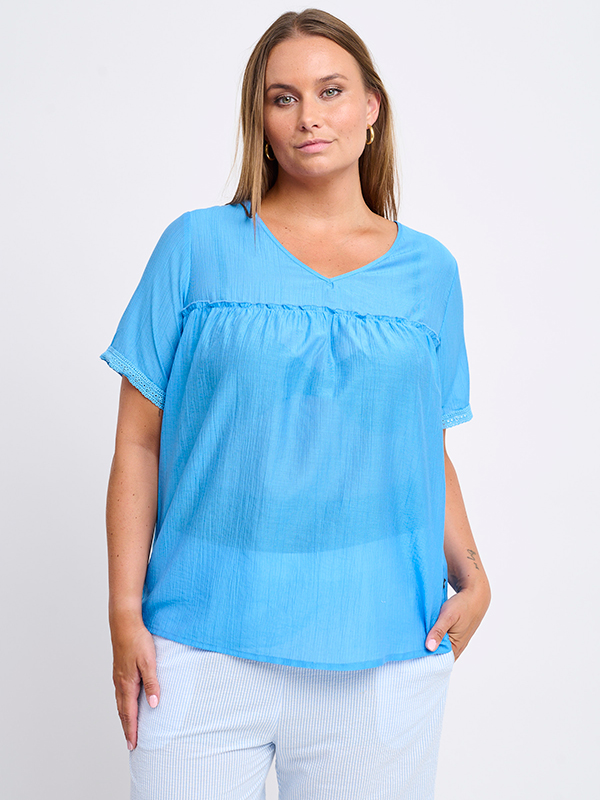ADFLO - Plus Size Blouse fra Adia