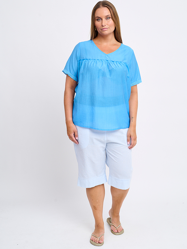 ADFLO - Plus Size Blouse fra Adia