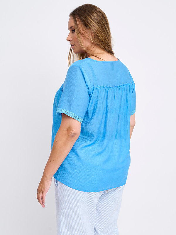 ADFLO - Plus Size Blouse fra Adia