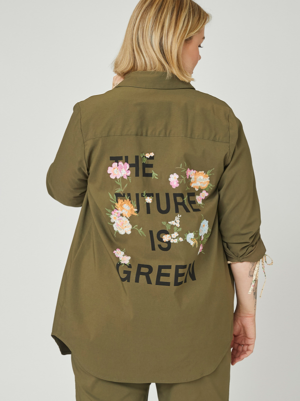 ADFREDERIKKA - Plus Size Overhemd fra Adia