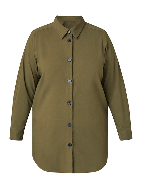 ADFREDERIKKA - Plus Size Overhemd fra Adia