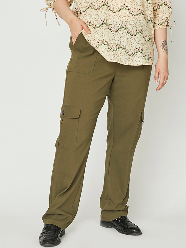 ADFRIA - Plus Size Broek fra Adia