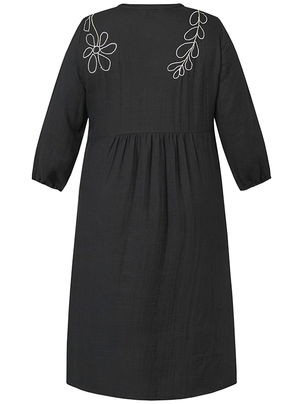 ADFULLA - Plus Size Jurk fra Adia