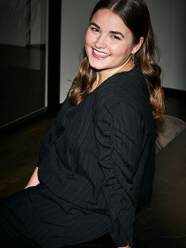 ADGELA - Plus Size Blouse fra Adia