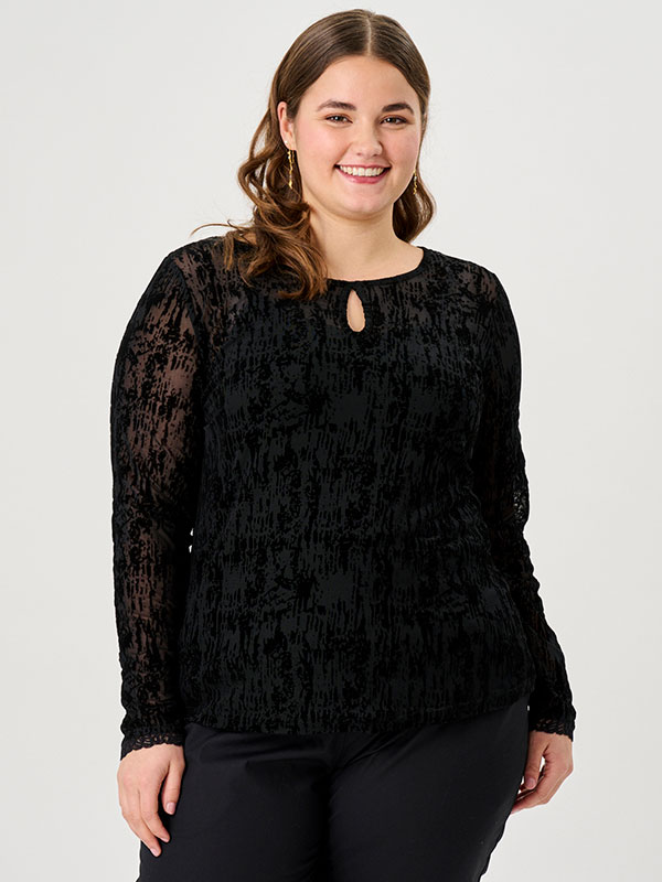 ADGERSMI - Plus Size Blouse fra Adia