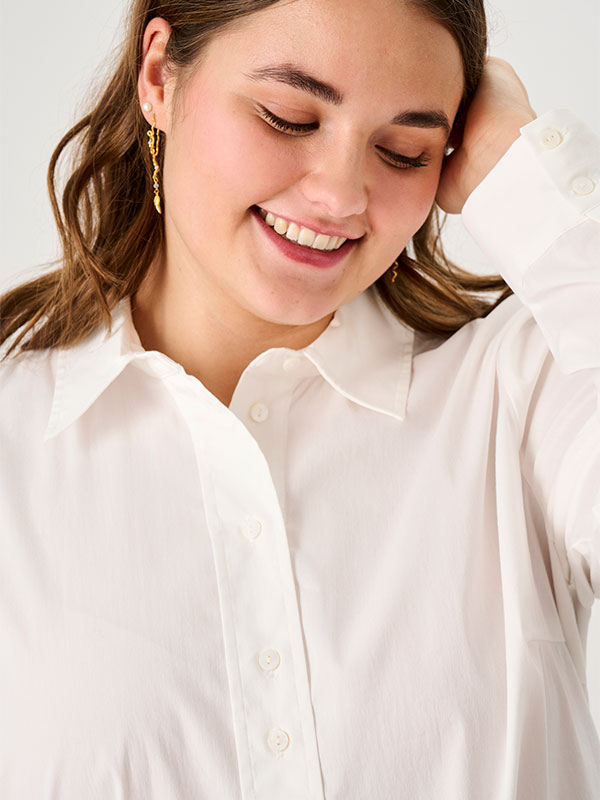 ADGIGI - Plus Size Overhemd fra Adia