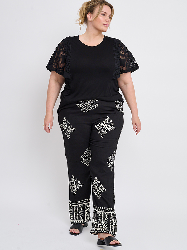 ADTHILDE - Plus Size Broek fra Adia