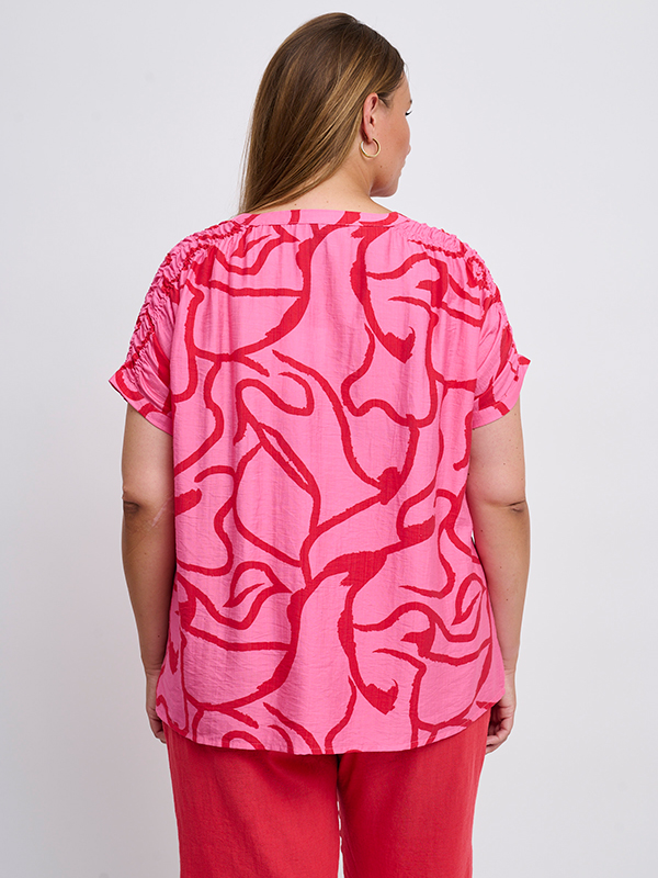 ADTULA - Plus Size Blouse fra Adia