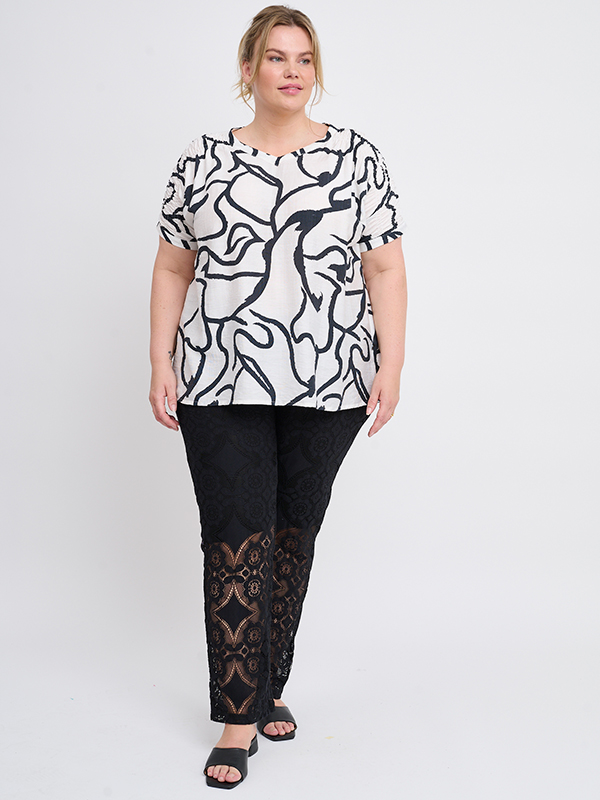 ADTULA - Plus Size Blouse fra Adia