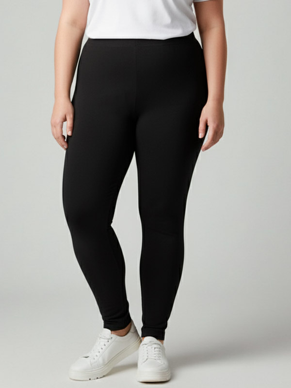 FIONA - Plus Size Legging fra Fiona