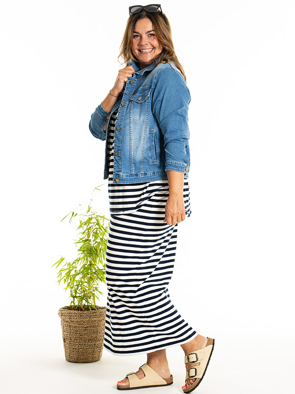 MAYA  - Plus Size Jas fra Gozzip