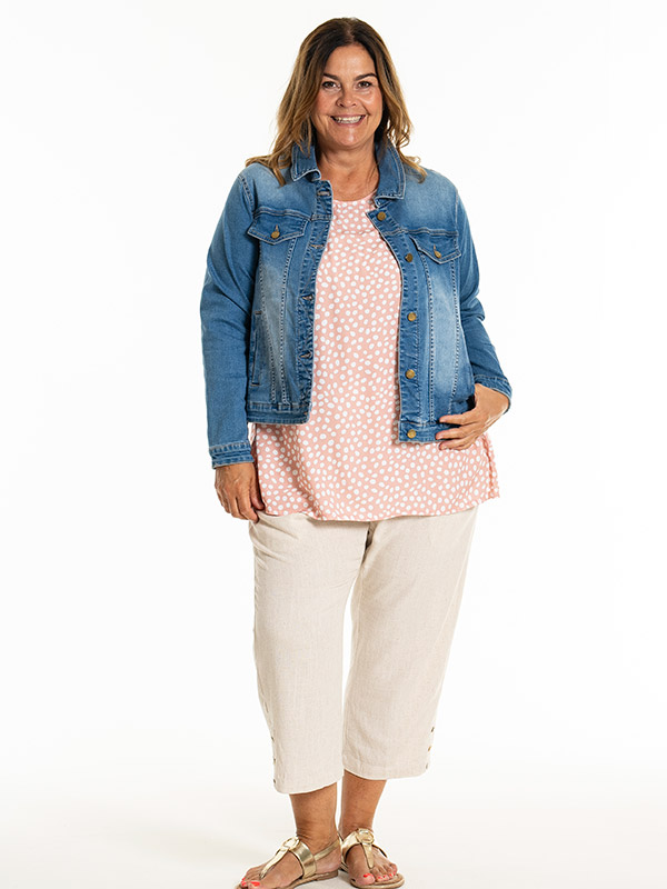 MAYA  - Plus Size Jas fra Gozzip