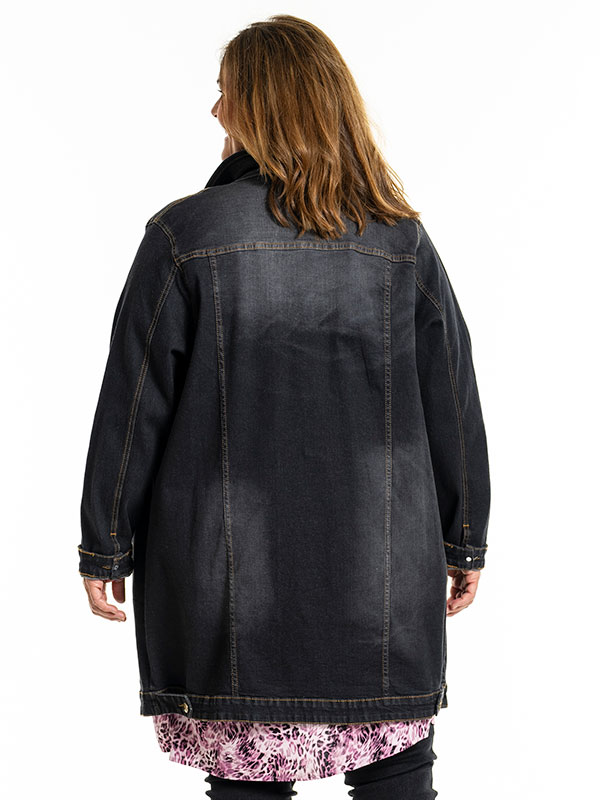 AMELA - Plus Size Jas fra Gozzip