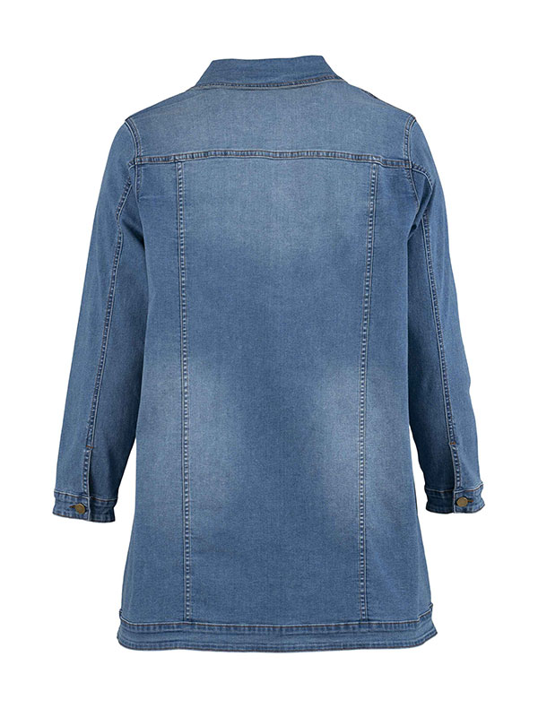 AMELA - Plus Size Jas fra Gozzip
