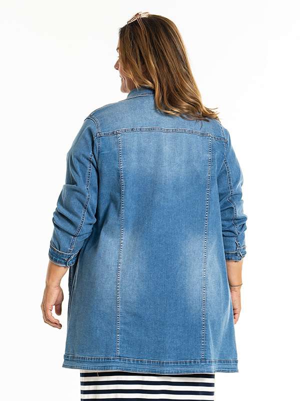 AMELA - Plus Size Jas fra Gozzip