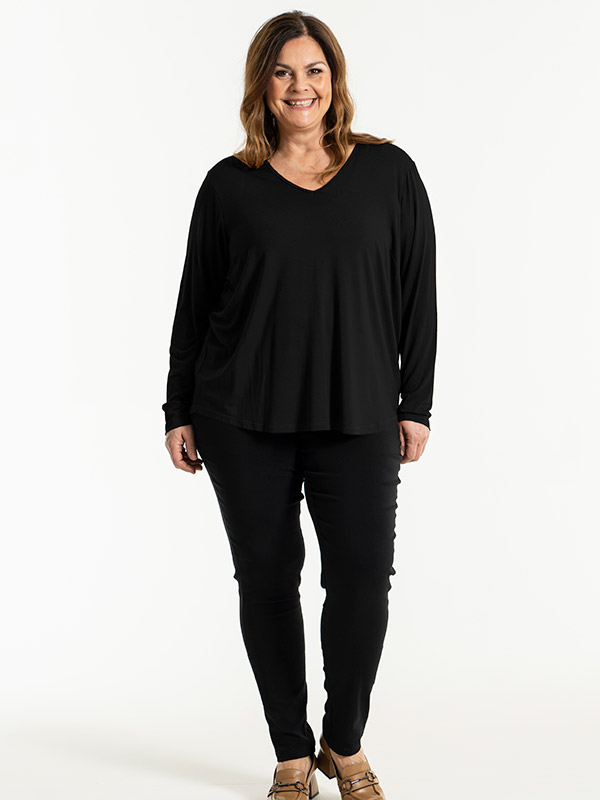 GITTE  - Plus Size Blouse fra Gozzip