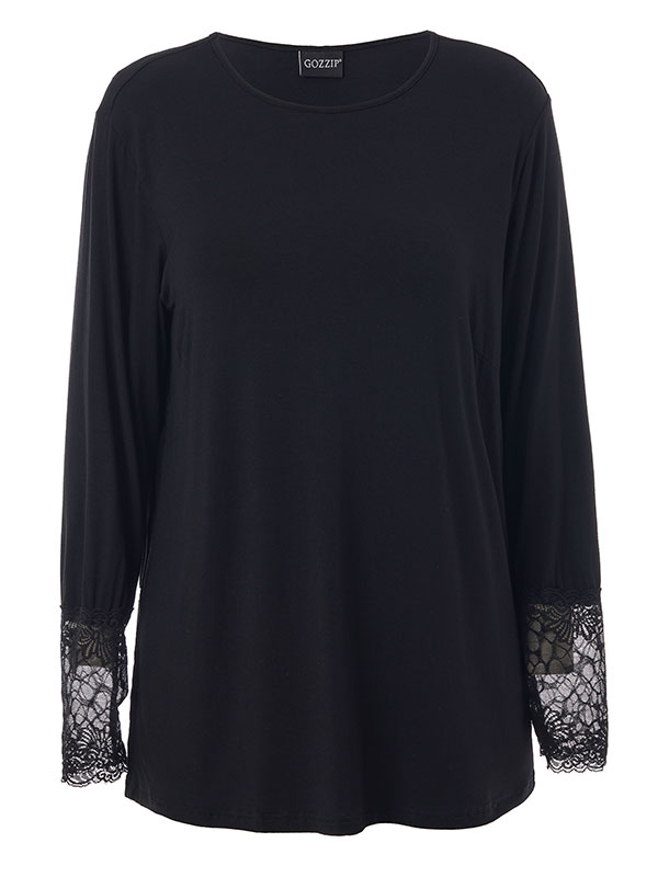 EMIRA - Plus Size Blouse fra Gozzip