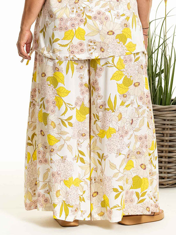 BERETHE - Plus Size Broek fra Gozzip
