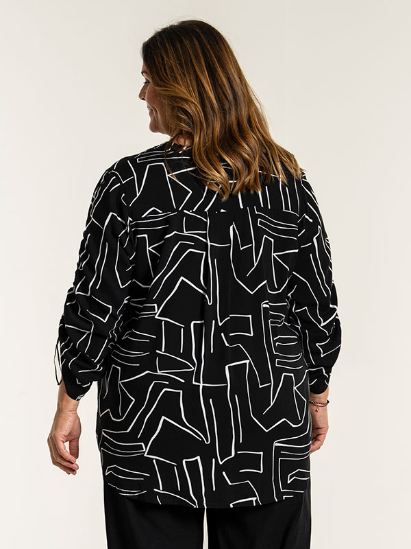 FREJA - Plus Size Blouse fra Gozzip