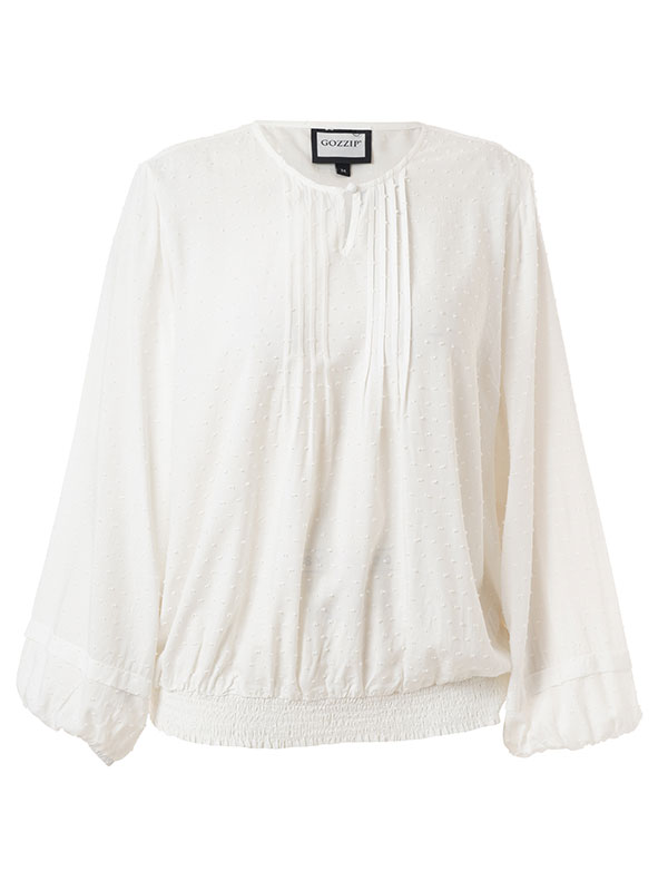 GABRIELLA - Plus Size Blouse fra Gozzip